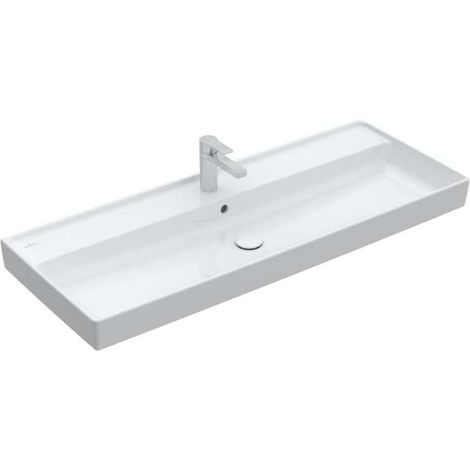 Villeroy & Boch Collaro lavabo armoire, 1 trou pour robinet, avec (1/4)