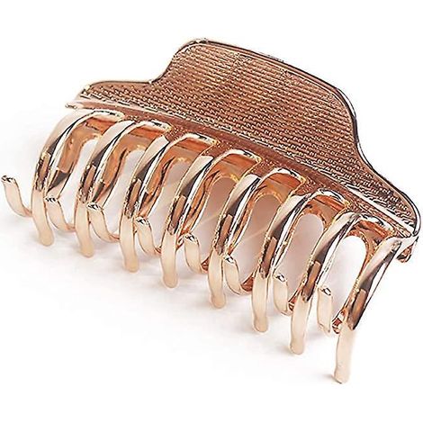 pince Cheveux En Alliage Rtro La Mode Pour Filles (or Rose), Pince Cheveux Grande Pince Cheveux Punk Pince Cheveux Pince Cheveux Pour Femmes