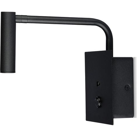 LED Down Light - Side Light - IP20 - Noir - 3W - 150 Lumens - 3000K (1/5)