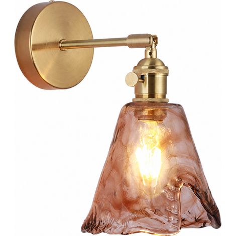 Aplique LED de Vidrio sin Bombilla para Pasillo 15 x 15 x 23,5 cm (1/5)