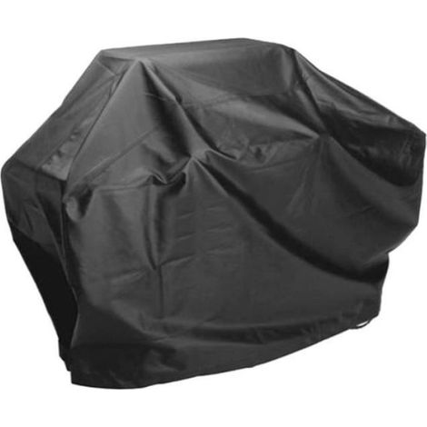 Housse Barbecue - Etanche - Polyéthylène - 80 cm x 66 cm x 100 cm - Noir - 1 Pièce (1/4)
