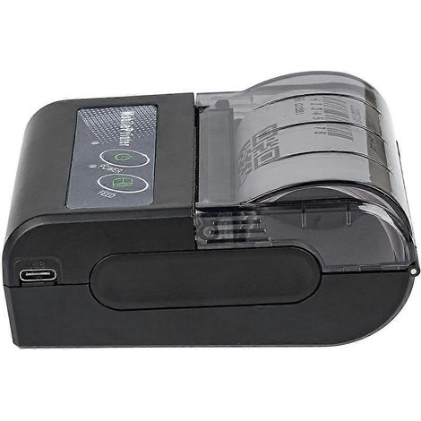 Imprimante thermique portable 58 mm, rechargeable, Bluetooth, sans fil, mini-imprimante, imprimante thermique professionnelle