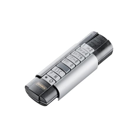 Digicode - Telecody+ Sommer Funktastatur - S10212-00001 - 12 Kanäle - Schwarz - 868,8 MHz