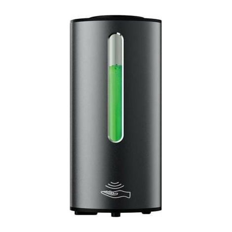 Distributeur de Savon Liquide Automatique Commercial Mural Noir Mat Grande capacité 380 ML ODIPIE (1/2)