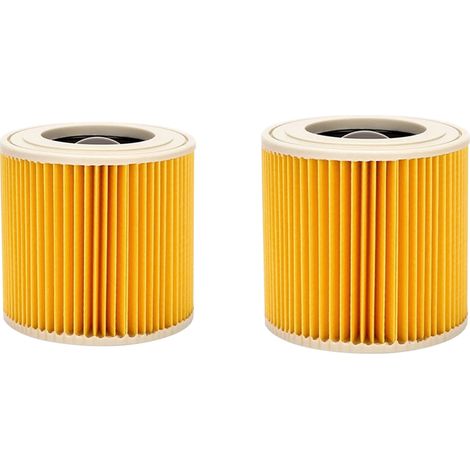 (2 Filtre) à Cartouche, Filtre Kärcher WD3 Compatible avec Aspirateurs Kärcher WD3 (1/5)