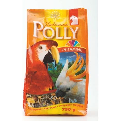 Vitakraft Polly Delicious - Cibo per pappagalli di grandi dimensioni 750 g (1/2)