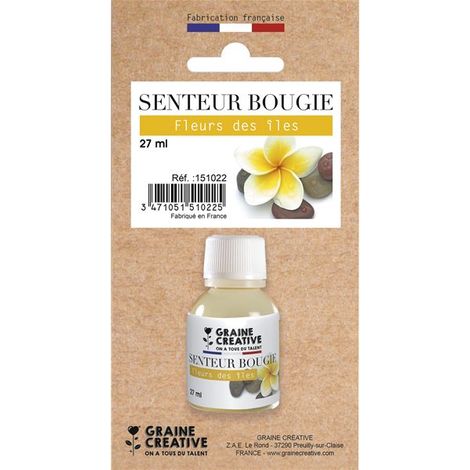 Graine Créative - Parfum à bougie 27 ml Fleurs des îles (1/2)