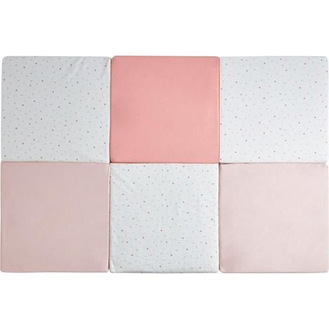 Maxi Spieldecke Malin TINEO MEIN HERZ 5in1 - Multifunktionale Entwicklungsdecke - 120x180x5 cm