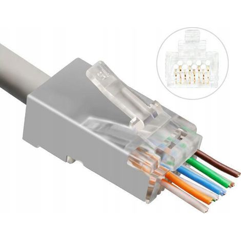 CAT7-Stecker für AWG22-24, 25 Stück