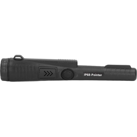 Détecteur de métaux portable professionnel pour la chasse au trésor et à l'or, outil de déterrage pour enfants et adultes, noir (1/5)