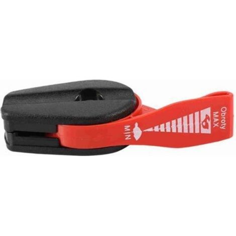 Commutateur Accélérateur Tondeuse - Câble 150cm inclus Plastique durable - Remplacement pièce mécanique - Rouge (1/5)