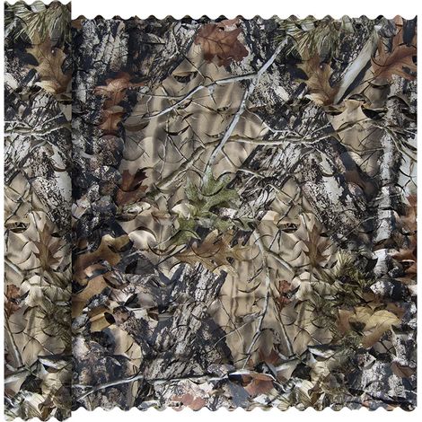 Auvent en polyester indéchirable à maille camouflage (1,5 x 2 m) (1/5)