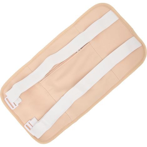 Enveloppe Réutilisable Huile de Ricin pour Détox du Foie, Confortable et Sans Désordre, Couleur Chair (1/5)