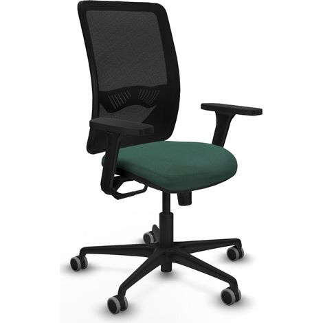 Bürostuhl piqueras y crespo Zulema schwarz verstellbare Rückenstütze (1/2)