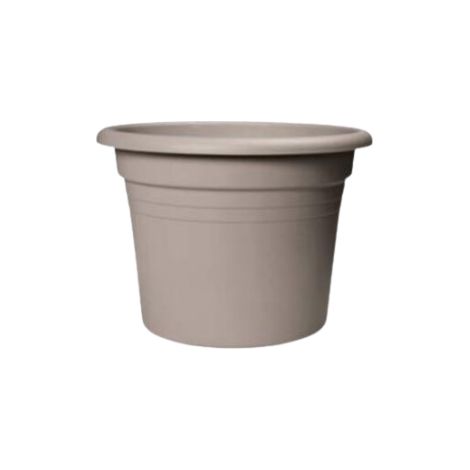 VASO MEDITERRAN CILINDRO 47CM WARM TAUPE