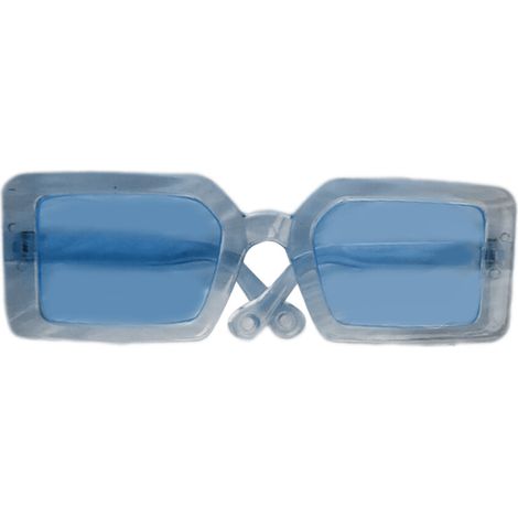 Lunettes de soleil pour chiens Lunettes pour-cadre bleu bleu