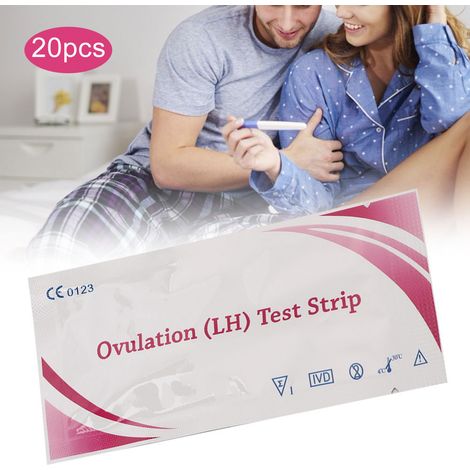 Tests d'ovulation haute précision - 20 bandelettes de détection LH pour usage domestique (1/5)