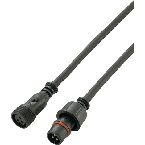 TRU COMPONENTS 1572445 Rundstecker konfektioniert Stecker, gerade, Buchse, gerade Gesamtpolzahl: 3
