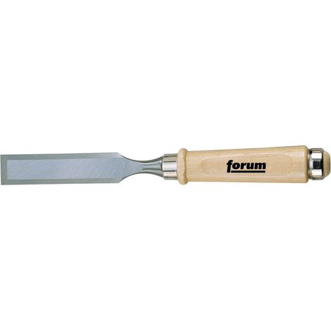 Ciseau avec manche en bois, Larg. : de la lame : 12 mm
