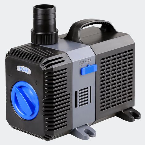 Pompa per acqua da laghetto Eco 4500l/h 30 Watt per filtraggio e filtrazione di corsi d'acqua (4216023/2)