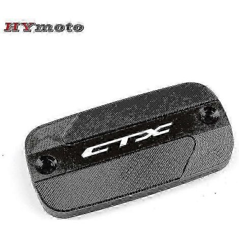 Bouchons de réservoir de liquide de frein en aluminium usiné CNC, compatibles avec les modèles Honda CTX 700, 700N et 1300 (CXT700/N et CTX1300) de 2014, 2015 et 2016. (1/5)