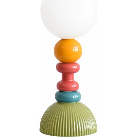 Lampe à poser en céramique multicolore - Pili (1/4)