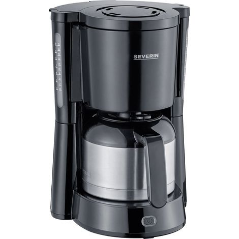 Isolierte filterkaffeemaschine aus edelstahl mit 1000 w für 8 tassen - Severin - KA4835 (1/5)