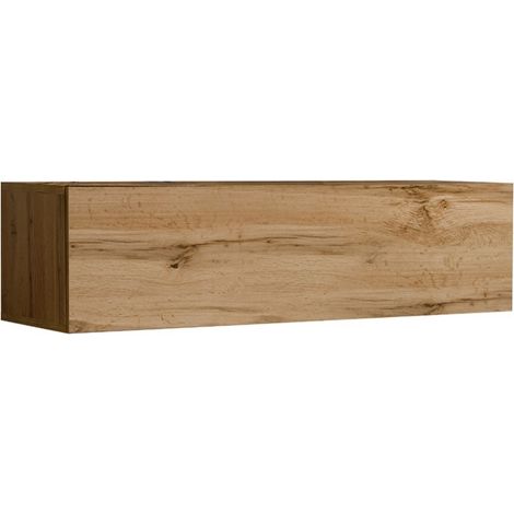 Mobile porta TV sospeso colore quercia Wotan 120cm collezione SWITCH.
