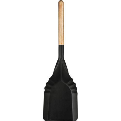 Premier Housewares Black Shovel with Wooden Handle