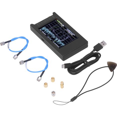 Analyseur de réseau vectoriel 4 en 1 (50 kHz - 6,3 GHz) - Analyseur d'antennes HF/VHF/UHF portable (1/5)