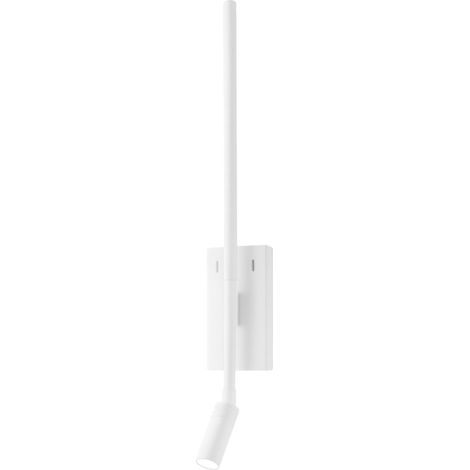 Applique LED TORCH bianca 6+3W 4000K testa mobile Milagro (1/5)