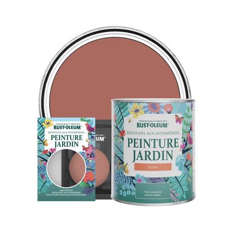 Peinture Jardin, Finition Satinée - Saumon (1/3)