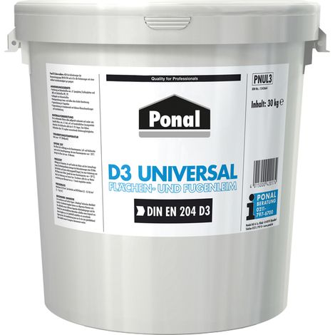 Ponal D3 Standard Universal-Leim 30kg PNUL3