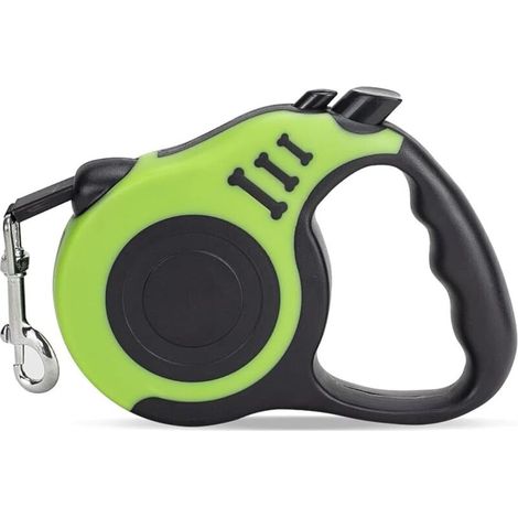 Einziehbare Hundeleine, automatischer Teleskop-Traktor, Hundeband, Haustierband 16 Fuß, langlebig und praktisch, mit rutschfestem Griff, geeignet für Hunde von pe (1/5)