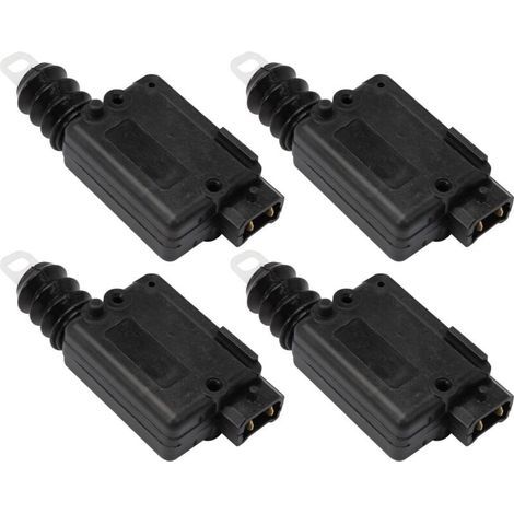 4 x Motor de cierre centralizado de puerta o maletero para Clio 2 Duster Logan Sandero, actuador de cierre centralizado para Megane Scenic Trafic Twingo Espace Kangoo Master 2 7701039565 (1/5)