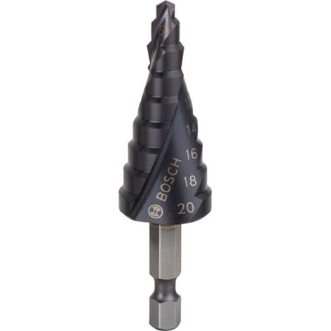 Bosch - Fraise étagée, revêtement AlTiN, diamètre 4-20 mm 2608588070 (1/5)