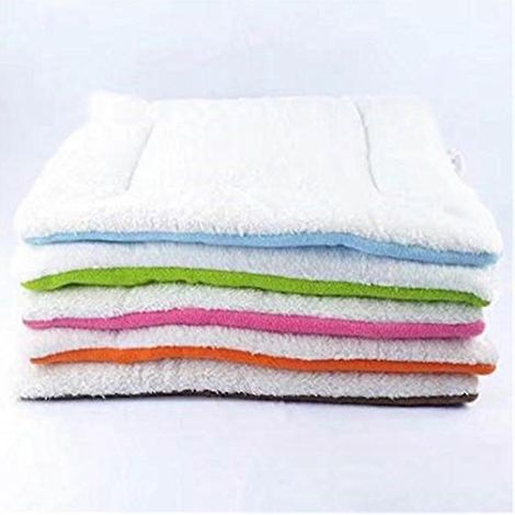Coussin Moelleux pour Chien 45x35cm Tapis Confortable en Peluche Douce, Literie d'Hiver pour Animaux, Coussin de Repos Coloré au Hasard (1/5)