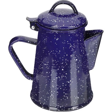 Bouilloire émaillée, bouilloire chauffante, bouilloire à café, théière manuelle, bouilloire décorative (1/5)