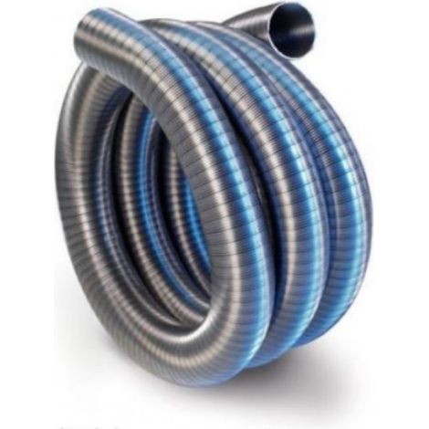 Tuyau de cheminée en acier inoxydable dm 80 mm  80 mm  9 métres