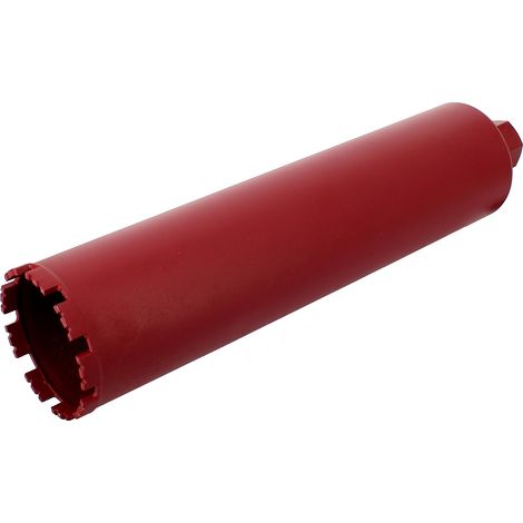 Gt Market – Couronne diamant Ø 102 mm – Forage rapide dans granit et béton armé – Longueur 400 mm – Raccord 1 1/4”
