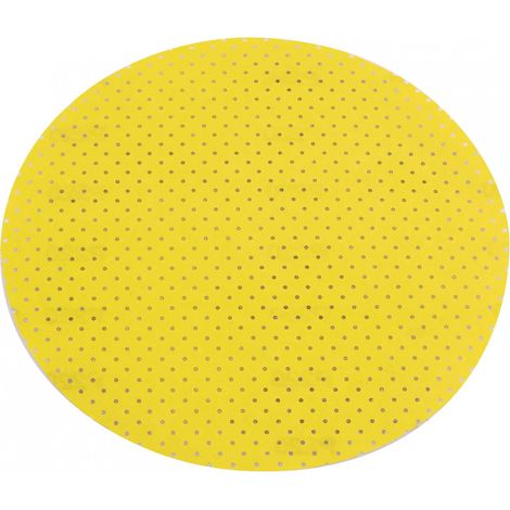 Flex – Pack de 25 disques abrasifs 225mm grain 120 – Micro perforés pour meulage bois dur et béton – Compatibles avec ponceuses Velcro