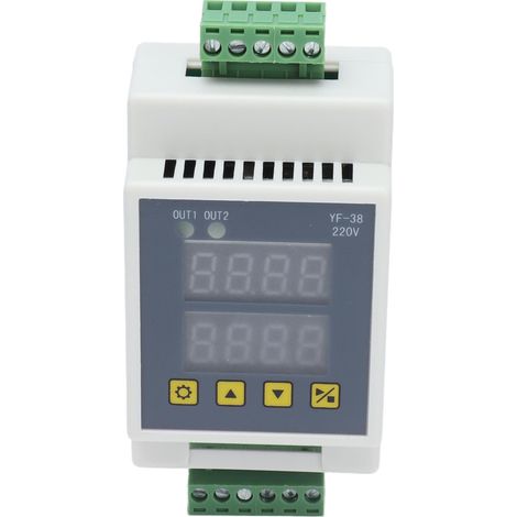 Carte de commande multifonction à deux canaux YF-38AC220V, module de commutation de cycle de temporisation déclenché par impulsion à relais temporisé (1/5)