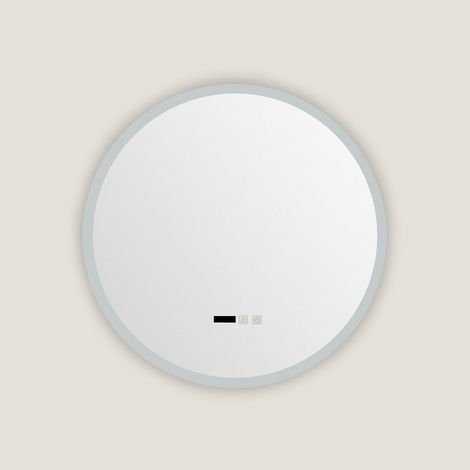 Espejo Baño con Luz LED y Antivaho Ø60 cm Palolem  Seleccionable (Cálido-Neutro-Frío)