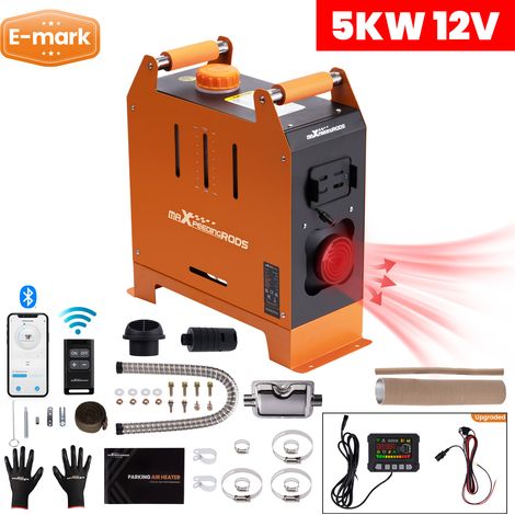 5KW LCD Riscaldatore d'aria Bluetooth APP Controllo Diesel Riscaldamento Per Auto RV Yacht Barch