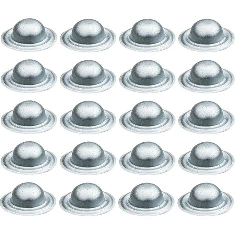 Cache-vis Galvalume haute résistance aux intempéries Capuchons de boulons de toiture en acier galvanisé pour camping-cars, revêtements extérieurs, terrasses, garages, particuliers, professionnels et (1/5)