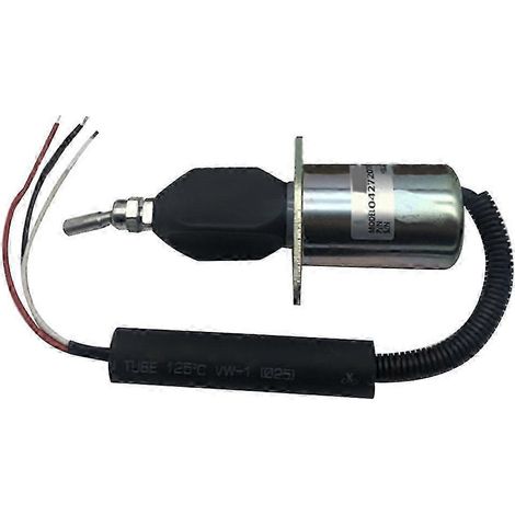 Électrovanne d'arrêt 12 V pour plateforme élévatrice HA16PX avec moteur Deutz 0427 2078 04272078 (1/5)