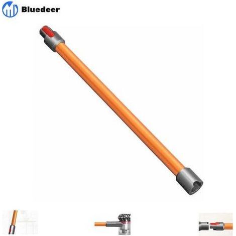 Tube d'extension de Rechange pour Dyson V11 V10 V7 V8 Aspirateur Sans Fil, Tube Rallonge en Aluminium Baguette Extensible (Orange) (1/5)