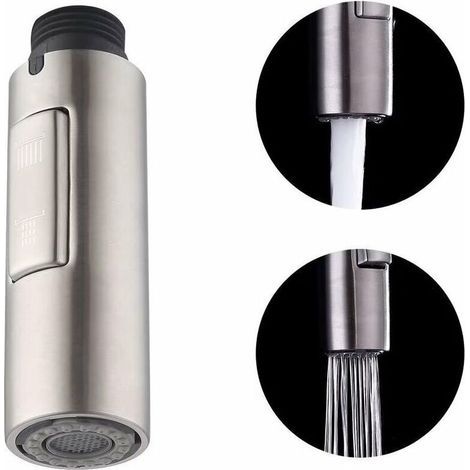 Boquilla de repuesto para grifo de cocina, rociador extraíble, cabezal de grifo desmontable universal (G1/2) (1/5)