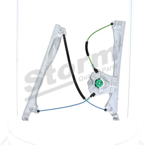 Mécanisme de lève-vitre avant droit compatible Renault 8200291150 (1/5)