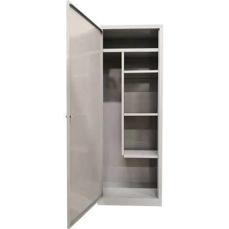 armadio portascope in metallo grima, 60x40x167 cm (1/3)